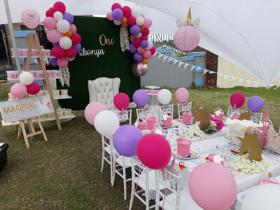Arches and Balloon Garlands